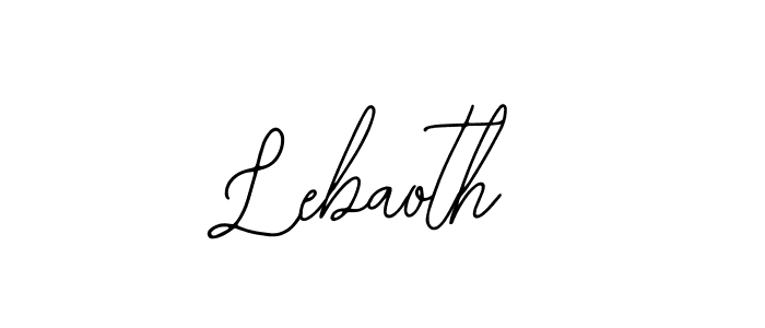 The best way (Bearetta-2O07w) to make a short signature is to pick only two or three words in your name. The name Lebaoth include a total of six letters. For converting this name. Lebaoth signature style 12 images and pictures png