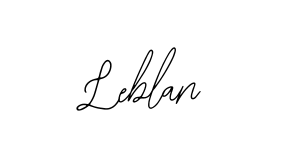 You should practise on your own different ways (Bearetta-2O07w) to write your name (Leblan) in signature. don't let someone else do it for you. Leblan signature style 12 images and pictures png