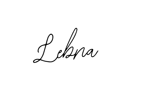 The best way (Bearetta-2O07w) to make a short signature is to pick only two or three words in your name. The name Lebna include a total of six letters. For converting this name. Lebna signature style 12 images and pictures png