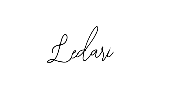 Similarly Bearetta-2O07w is the best handwritten signature design. Signature creator online .You can use it as an online autograph creator for name Ledari. Ledari signature style 12 images and pictures png