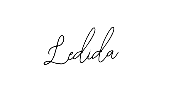 Make a beautiful signature design for name Ledida. With this signature (Bearetta-2O07w) style, you can create a handwritten signature for free. Ledida signature style 12 images and pictures png