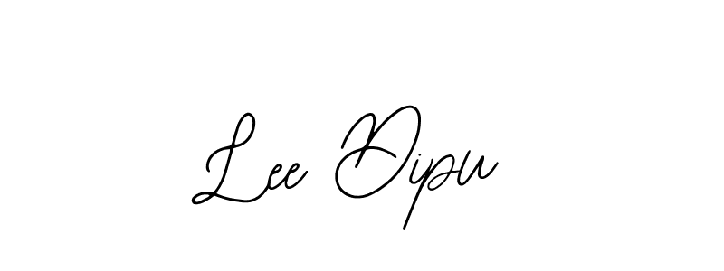 Lee Dipu stylish signature style. Best Handwritten Sign (Bearetta-2O07w) for my name. Handwritten Signature Collection Ideas for my name Lee Dipu. Lee Dipu signature style 12 images and pictures png