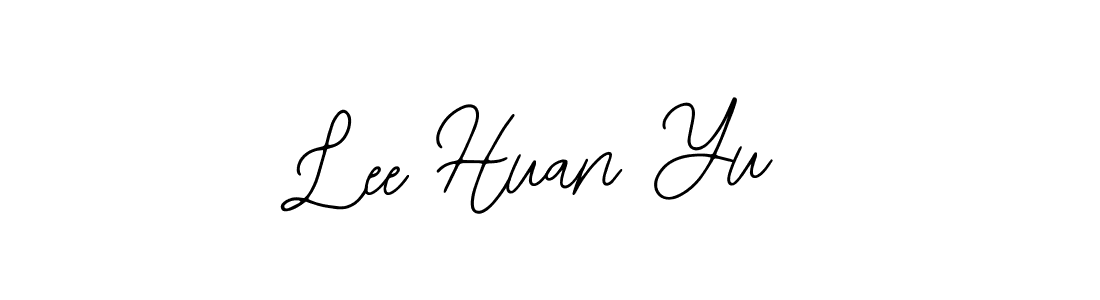 Similarly Bearetta-2O07w is the best handwritten signature design. Signature creator online .You can use it as an online autograph creator for name Lee Huan Yu. Lee Huan Yu signature style 12 images and pictures png