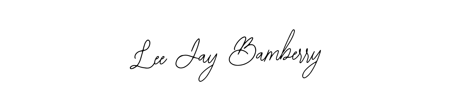 The best way (Bearetta-2O07w) to make a short signature is to pick only two or three words in your name. The name Lee Jay Bamberry include a total of six letters. For converting this name. Lee Jay Bamberry signature style 12 images and pictures png