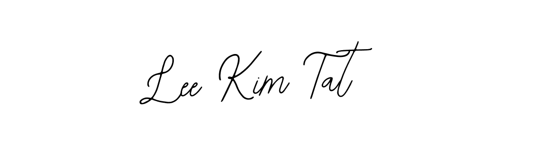 Use a signature maker to create a handwritten signature online. With this signature software, you can design (Bearetta-2O07w) your own signature for name Lee Kim Tat. Lee Kim Tat signature style 12 images and pictures png