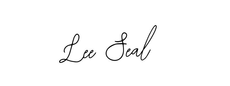 Use a signature maker to create a handwritten signature online. With this signature software, you can design (Bearetta-2O07w) your own signature for name Lee Seal. Lee Seal signature style 12 images and pictures png