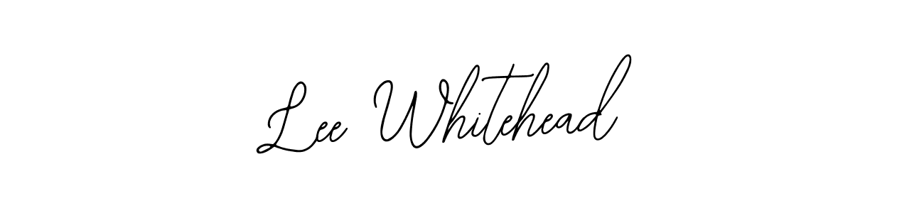 Use a signature maker to create a handwritten signature online. With this signature software, you can design (Bearetta-2O07w) your own signature for name Lee Whitehead. Lee Whitehead signature style 12 images and pictures png