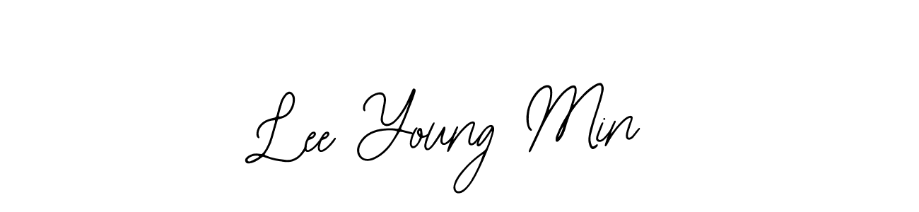 Make a beautiful signature design for name Lee Young Min. With this signature (Bearetta-2O07w) style, you can create a handwritten signature for free. Lee Young Min signature style 12 images and pictures png