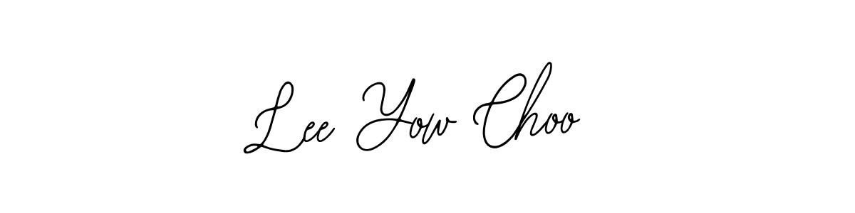 Lee Yow Choo stylish signature style. Best Handwritten Sign (Bearetta-2O07w) for my name. Handwritten Signature Collection Ideas for my name Lee Yow Choo. Lee Yow Choo signature style 12 images and pictures png