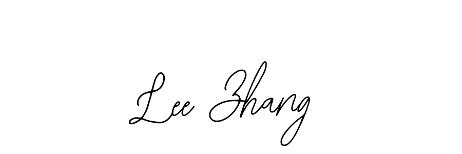 How to make Lee Zhang signature? Bearetta-2O07w is a professional autograph style. Create handwritten signature for Lee Zhang name. Lee Zhang signature style 12 images and pictures png