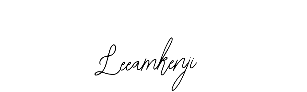 Also we have Leeamkenji name is the best signature style. Create professional handwritten signature collection using Bearetta-2O07w autograph style. Leeamkenji signature style 12 images and pictures png