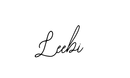 Also You can easily find your signature by using the search form. We will create Leebi name handwritten signature images for you free of cost using Bearetta-2O07w sign style. Leebi signature style 12 images and pictures png