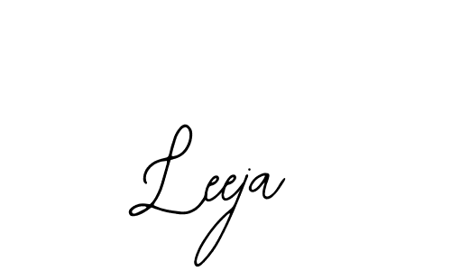 You should practise on your own different ways (Bearetta-2O07w) to write your name (Leeja) in signature. don't let someone else do it for you. Leeja signature style 12 images and pictures png