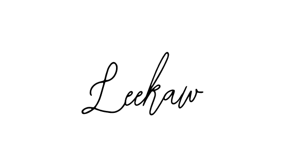 Also we have Leekaw name is the best signature style. Create professional handwritten signature collection using Bearetta-2O07w autograph style. Leekaw signature style 12 images and pictures png