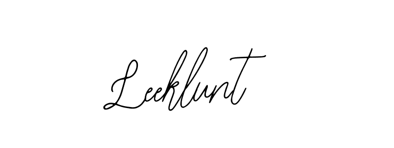 Also You can easily find your signature by using the search form. We will create Leeklunt name handwritten signature images for you free of cost using Bearetta-2O07w sign style. Leeklunt signature style 12 images and pictures png