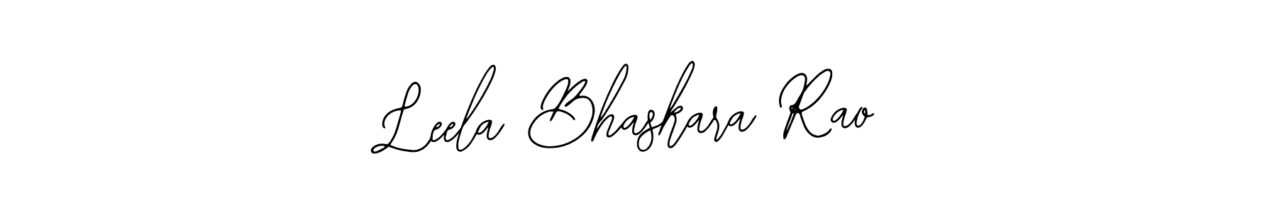 Also we have Leela Bhaskara Rao name is the best signature style. Create professional handwritten signature collection using Bearetta-2O07w autograph style. Leela Bhaskara Rao signature style 12 images and pictures png