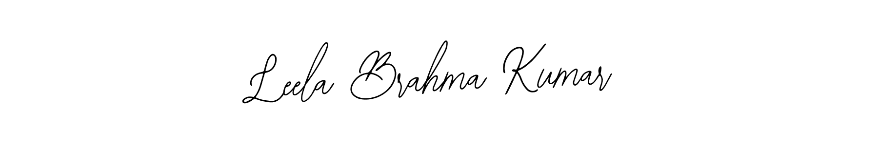 You can use this online signature creator to create a handwritten signature for the name Leela Brahma Kumar. This is the best online autograph maker. Leela Brahma Kumar signature style 12 images and pictures png