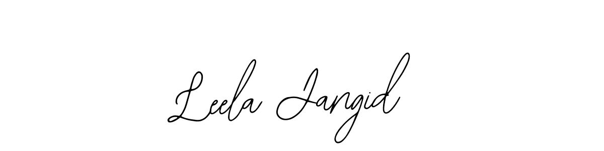 Best and Professional Signature Style for Leela Jangid. Bearetta-2O07w Best Signature Style Collection. Leela Jangid signature style 12 images and pictures png