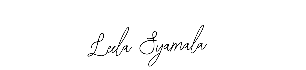 You can use this online signature creator to create a handwritten signature for the name Leela Syamala. This is the best online autograph maker. Leela Syamala signature style 12 images and pictures png