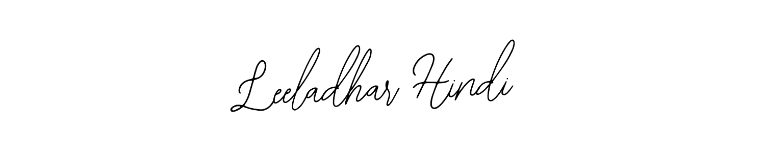 Make a beautiful signature design for name Leeladhar Hindi. With this signature (Bearetta-2O07w) style, you can create a handwritten signature for free. Leeladhar Hindi signature style 12 images and pictures png