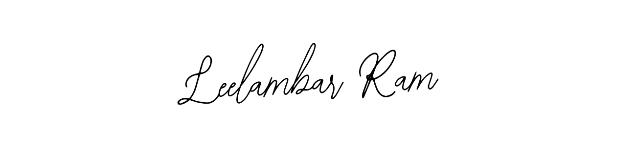 Similarly Bearetta-2O07w is the best handwritten signature design. Signature creator online .You can use it as an online autograph creator for name Leelambar Ram. Leelambar Ram signature style 12 images and pictures png