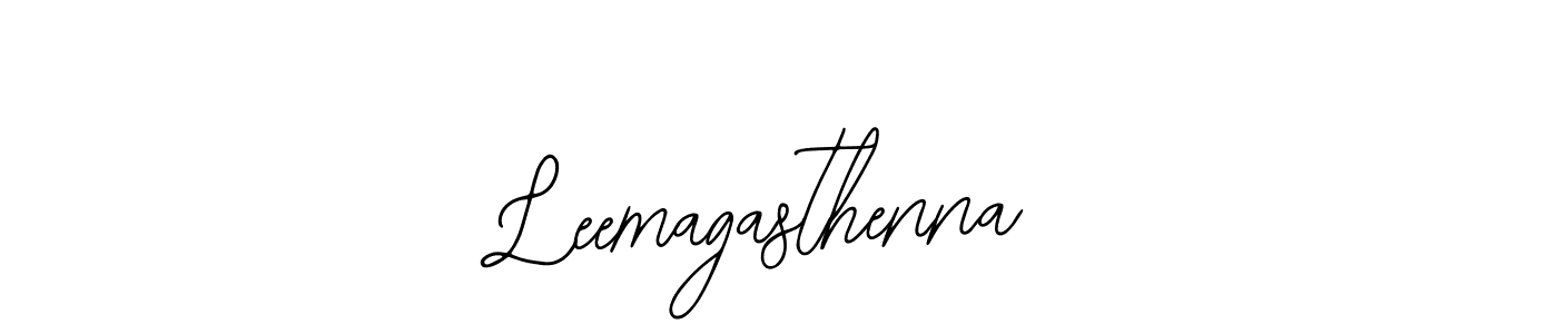 The best way (Bearetta-2O07w) to make a short signature is to pick only two or three words in your name. The name Leemagasthenna include a total of six letters. For converting this name. Leemagasthenna signature style 12 images and pictures png