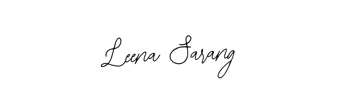 Also we have Leena Sarang name is the best signature style. Create professional handwritten signature collection using Bearetta-2O07w autograph style. Leena Sarang signature style 12 images and pictures png