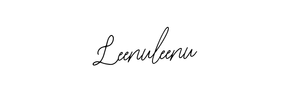 Also You can easily find your signature by using the search form. We will create Leenuleenu name handwritten signature images for you free of cost using Bearetta-2O07w sign style. Leenuleenu signature style 12 images and pictures png