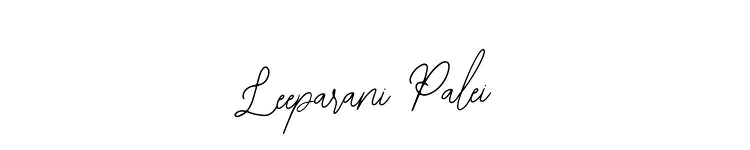 How to Draw Leeparani Palei signature style? Bearetta-2O07w is a latest design signature styles for name Leeparani Palei. Leeparani Palei signature style 12 images and pictures png