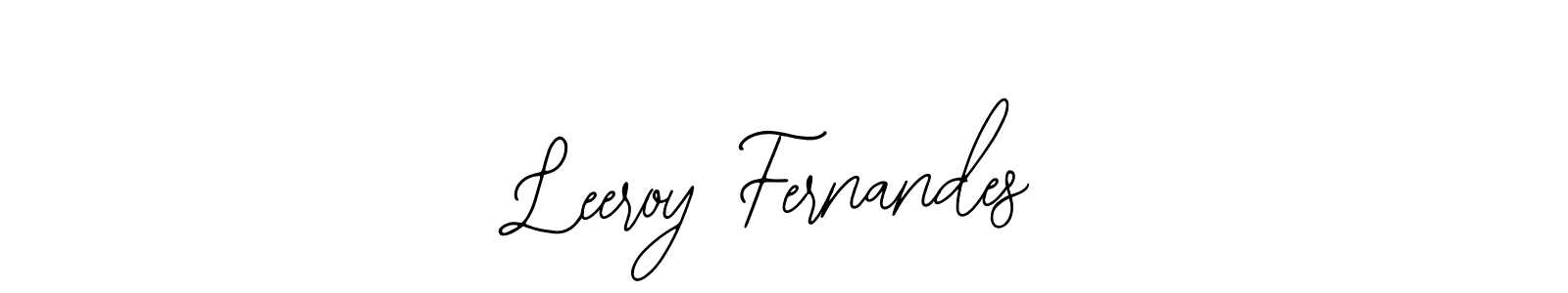 Create a beautiful signature design for name Leeroy Fernandes. With this signature (Bearetta-2O07w) fonts, you can make a handwritten signature for free. Leeroy Fernandes signature style 12 images and pictures png