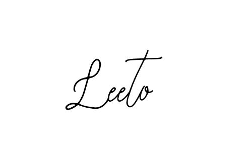 Similarly Bearetta-2O07w is the best handwritten signature design. Signature creator online .You can use it as an online autograph creator for name Leeto. Leeto signature style 12 images and pictures png