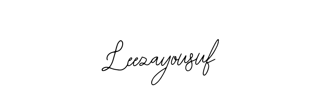 Create a beautiful signature design for name Leezayousuf. With this signature (Bearetta-2O07w) fonts, you can make a handwritten signature for free. Leezayousuf signature style 12 images and pictures png