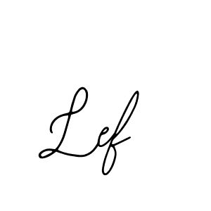 How to Draw Lef signature style? Bearetta-2O07w is a latest design signature styles for name Lef. Lef signature style 12 images and pictures png
