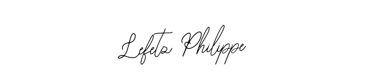 It looks lik you need a new signature style for name Lefetz Philippe. Design unique handwritten (Bearetta-2O07w) signature with our free signature maker in just a few clicks. Lefetz Philippe signature style 12 images and pictures png