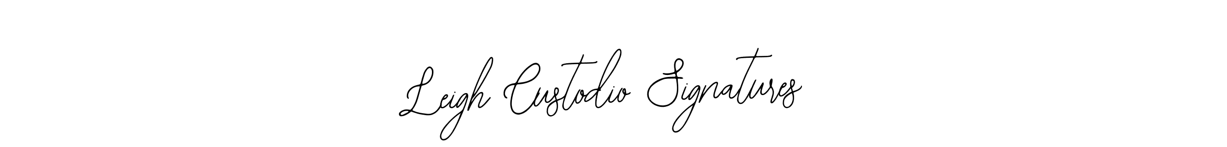 Also You can easily find your signature by using the search form. We will create Leigh Custodio Signatures name handwritten signature images for you free of cost using Bearetta-2O07w sign style. Leigh Custodio Signatures signature style 12 images and pictures png