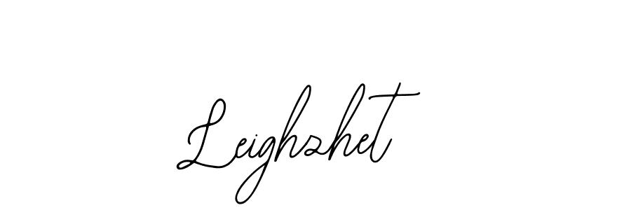 Similarly Bearetta-2O07w is the best handwritten signature design. Signature creator online .You can use it as an online autograph creator for name Leighzhet. Leighzhet signature style 12 images and pictures png