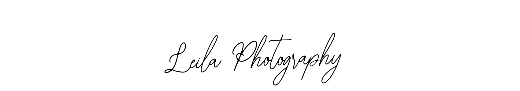 Also You can easily find your signature by using the search form. We will create Leila Photography name handwritten signature images for you free of cost using Bearetta-2O07w sign style. Leila Photography signature style 12 images and pictures png