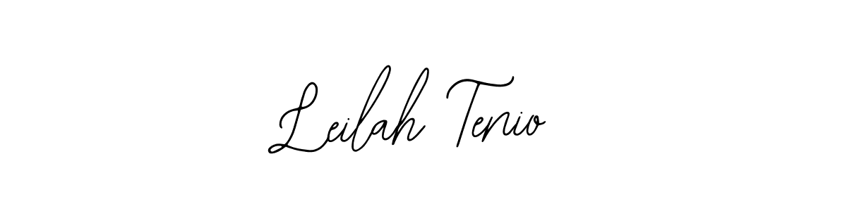 How to make Leilah Tenio signature? Bearetta-2O07w is a professional autograph style. Create handwritten signature for Leilah Tenio name. Leilah Tenio signature style 12 images and pictures png