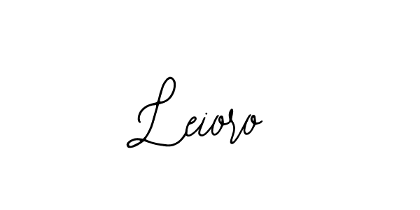 Use a signature maker to create a handwritten signature online. With this signature software, you can design (Bearetta-2O07w) your own signature for name Leioro. Leioro signature style 12 images and pictures png
