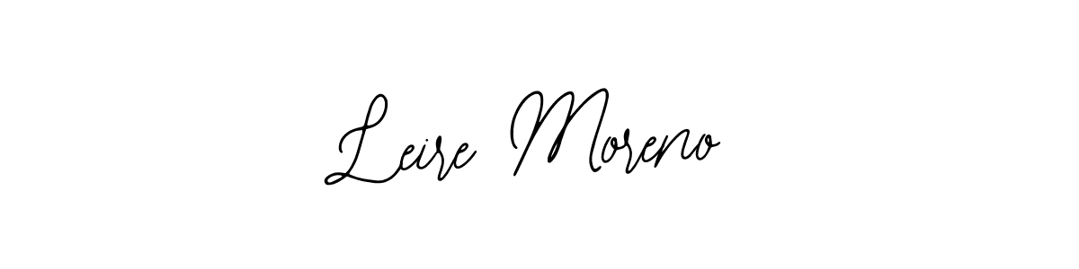 Leire Moreno stylish signature style. Best Handwritten Sign (Bearetta-2O07w) for my name. Handwritten Signature Collection Ideas for my name Leire Moreno. Leire Moreno signature style 12 images and pictures png