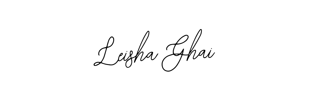 Make a short Leisha Ghai signature style. Manage your documents anywhere anytime using Bearetta-2O07w. Create and add eSignatures, submit forms, share and send files easily. Leisha Ghai signature style 12 images and pictures png
