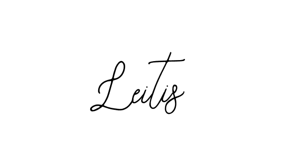 The best way (Bearetta-2O07w) to make a short signature is to pick only two or three words in your name. The name Leitis include a total of six letters. For converting this name. Leitis signature style 12 images and pictures png