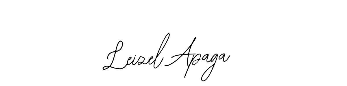 How to make Leizel Apaga signature? Bearetta-2O07w is a professional autograph style. Create handwritten signature for Leizel Apaga name. Leizel Apaga signature style 12 images and pictures png