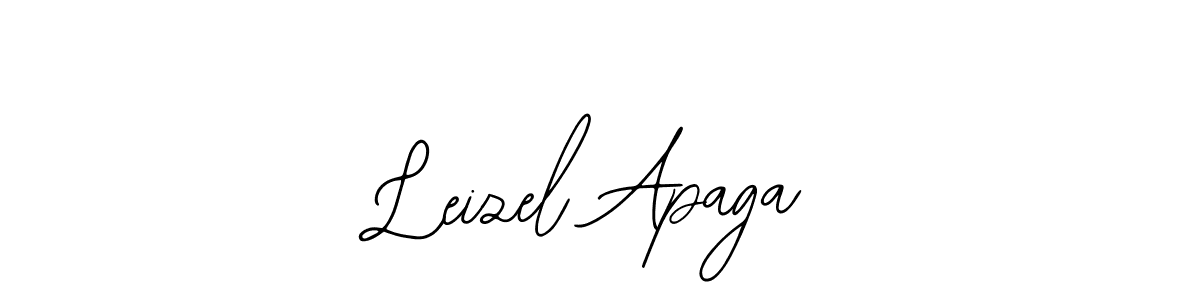 How to make Leizel Apaga signature? Bearetta-2O07w is a professional autograph style. Create handwritten signature for Leizel Apaga name. Leizel Apaga signature style 12 images and pictures png