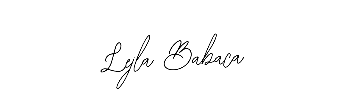 Create a beautiful signature design for name Lejla Babaca. With this signature (Bearetta-2O07w) fonts, you can make a handwritten signature for free. Lejla Babaca signature style 12 images and pictures png