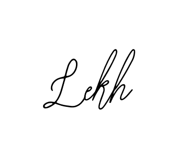 Create a beautiful signature design for name Lekh. With this signature (Bearetta-2O07w) fonts, you can make a handwritten signature for free. Lekh signature style 12 images and pictures png