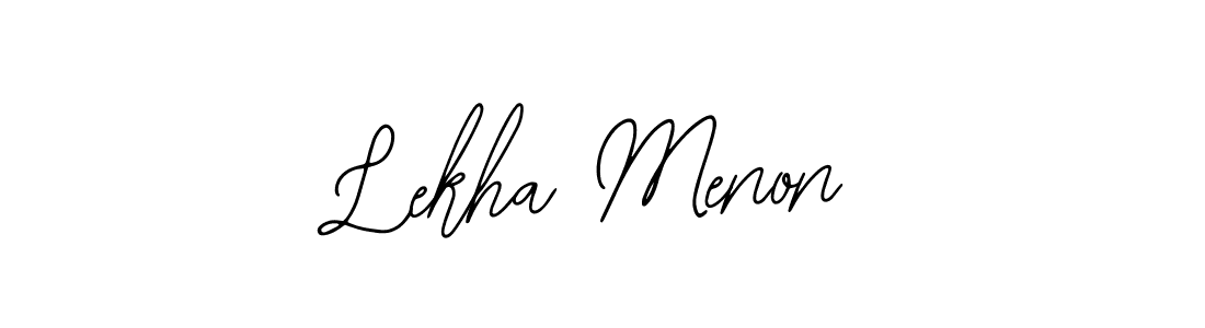 Make a beautiful signature design for name Lekha Menon. Use this online signature maker to create a handwritten signature for free. Lekha Menon signature style 12 images and pictures png