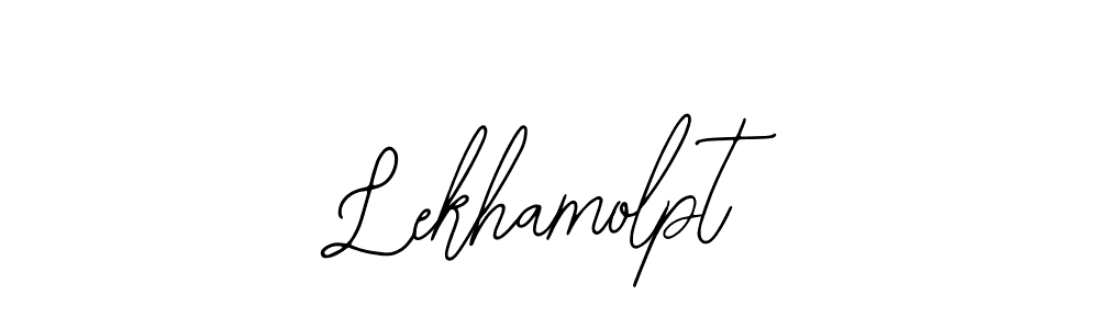 Lekhamolpt stylish signature style. Best Handwritten Sign (Bearetta-2O07w) for my name. Handwritten Signature Collection Ideas for my name Lekhamolpt. Lekhamolpt signature style 12 images and pictures png