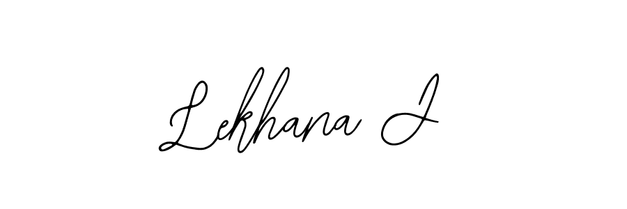 Lekhana J stylish signature style. Best Handwritten Sign (Bearetta-2O07w) for my name. Handwritten Signature Collection Ideas for my name Lekhana J. Lekhana J signature style 12 images and pictures png