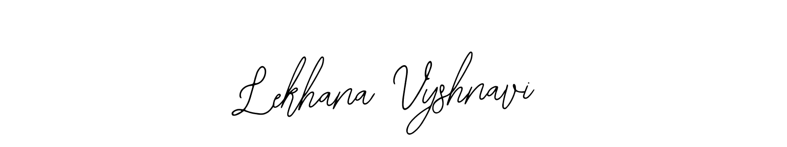Make a beautiful signature design for name Lekhana Vyshnavi. Use this online signature maker to create a handwritten signature for free. Lekhana Vyshnavi signature style 12 images and pictures png